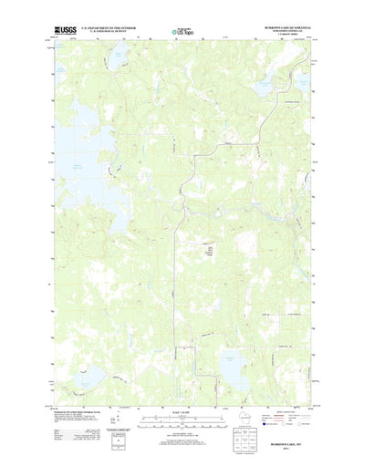 Burrows Lake, WI (2013, 24000-Scale) Preview 1