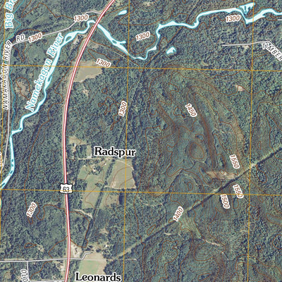 Cable, WI (2011, 24000-Scale) Preview 2