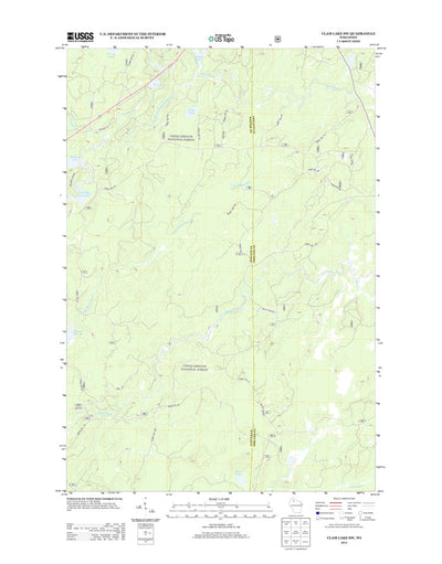 Clam Lake SW, WI (2013, 24000-Scale) Preview 1