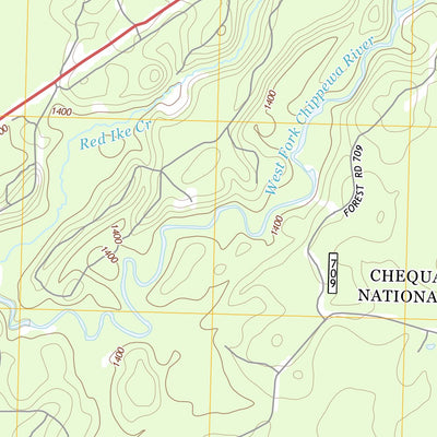 Clam Lake SW, WI (2013, 24000-Scale) Preview 3