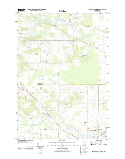 Clintonville North, WI (2013, 24000-Scale) Preview 1
