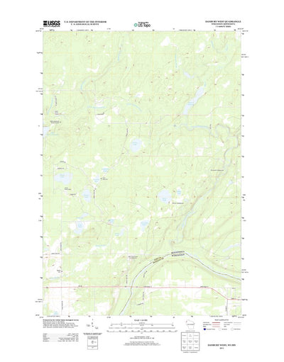 Danbury West, WI-MN (2013, 24000-Scale) Preview 1