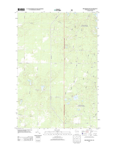 Drummond NW, WI (2013, 24000-Scale) Preview 1