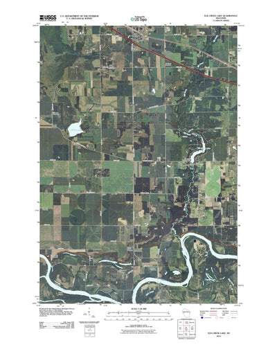 Elk Creek Lake, WI (2010, 24000-Scale) Preview 1