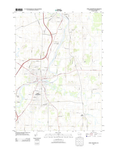 Fort Atkinson, WI (2013, 24000-Scale) Preview 1
