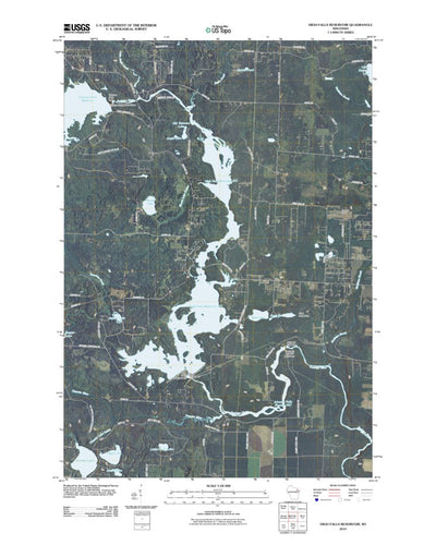 High Falls Reservoir, WI (2010, 24000-Scale) Preview 1