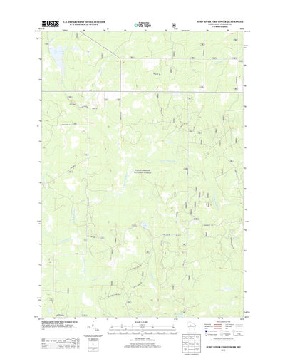 Jump River Fire Tower, WI (2013, 24000-Scale) Preview 1
