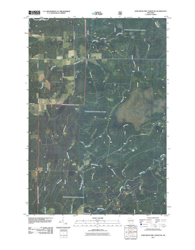 Jump River Fire Tower SW, WI (2011, 24000-Scale) Preview 1