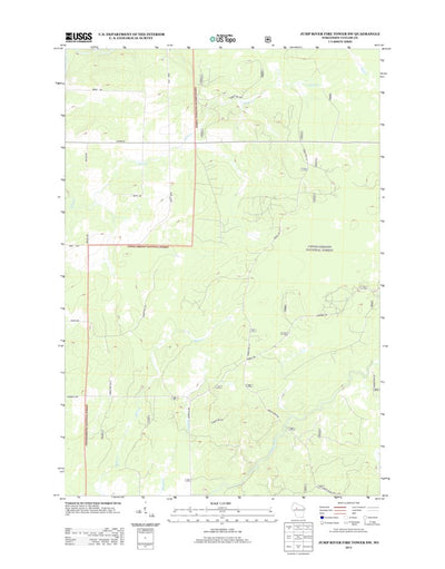 Jump River Fire Tower SW, WI (2013, 24000-Scale) Preview 1