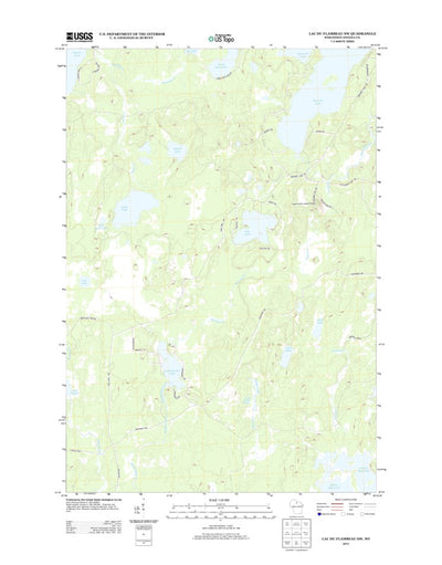 Lac Du Flambeau SW, WI (2013, 24000-Scale) Preview 1