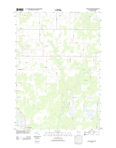 Lake Dexter, WI (2013, 24000-Scale) Preview 1