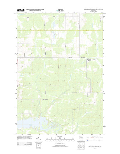Lake Eau Claire East, WI (2013, 24000-Scale) Preview 1
