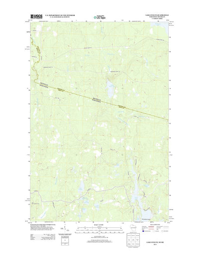 Lake Evelyn, WI-MI (2013, 24000-Scale) Preview 1