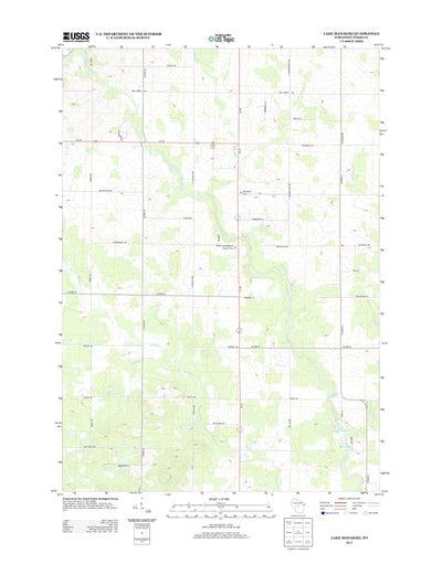 Lake Manakiki, WI (2013, 24000-Scale) Preview 1