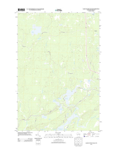 Lake Of The Falls, WI (2013, 24000-Scale) Preview 1