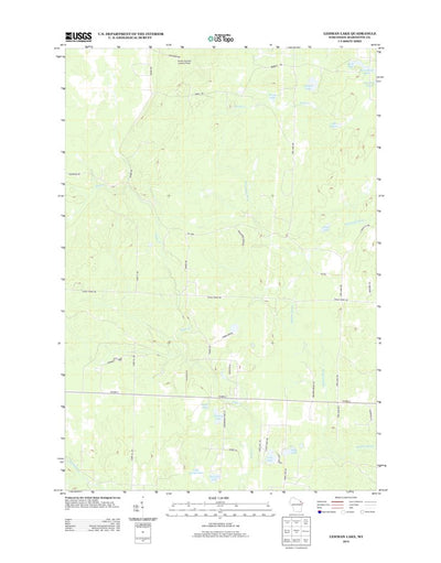 Lehman Lake, WI (2013, 24000-Scale) Preview 1