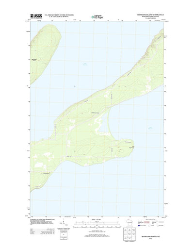 Madeline Island, WI (2013, 24000-Scale) Preview 1