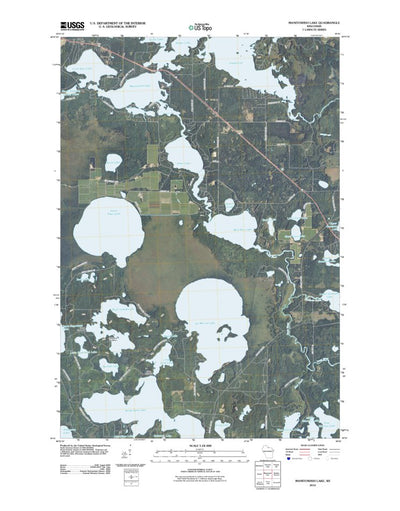 Manitowish Lake, WI (2010, 24000-Scale) Preview 1