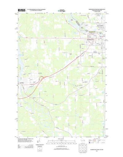 Marinette West, WI-MI (2013, 24000-Scale) Preview 1