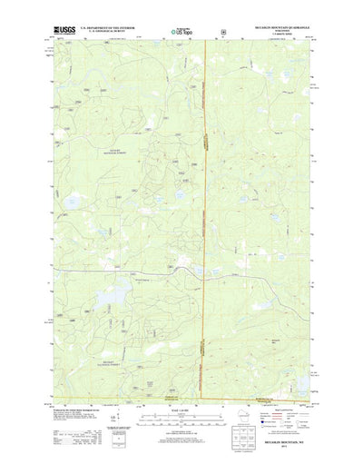 Mccaslin Mountain, WI (2013, 24000-Scale) Preview 1