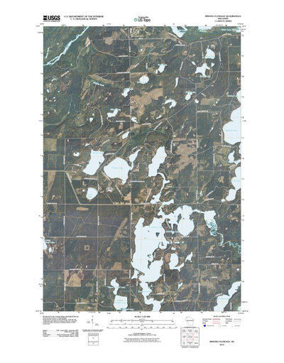 Minong Flowage, WI (2010, 24000-Scale) Preview 1