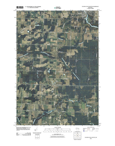 Oconto Falls South, WI (2010, 24000-Scale) Preview 1