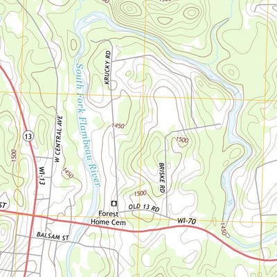 Park Falls, WI (2013, 24000-Scale) Preview 3