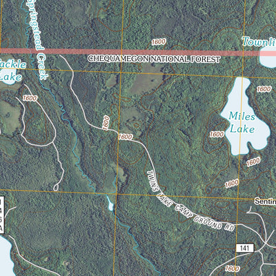 Pike Lake, WI (2011, 24000-Scale) Preview 3