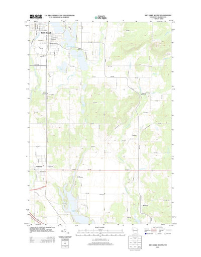 Rice Lake South, WI (2013, 24000-Scale) Preview 1