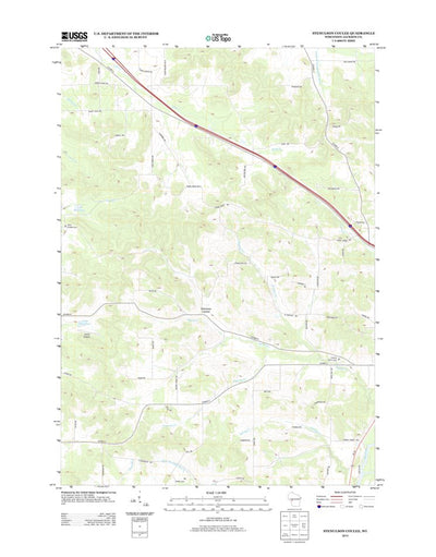 Stenulson Coulee, WI (2013, 24000-Scale) Preview 1