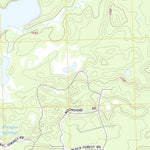 Tenderfoot Lake, WI-MI (2013, 24000-Scale) Preview 2