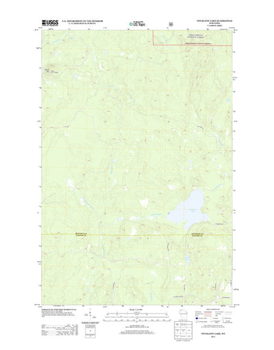 Totagatic Lake, WI (2013, 24000-Scale) Preview 1