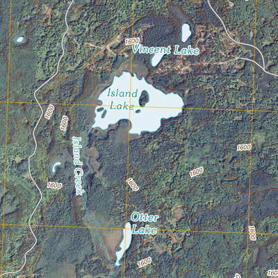Turtle-Flambeau Flowage, WI (2010, 24000-Scale) Preview 3