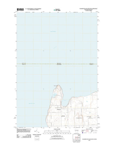 Washington Island NW, WI-MI (2011, 24000-Scale) Preview 1