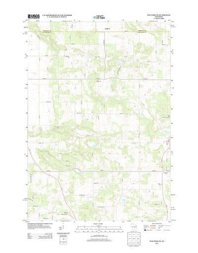 Wautoma NE, WI (2013, 24000-Scale) Preview 1