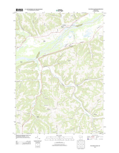 Wauzeka East, WI (2013, 24000-Scale) Preview 1