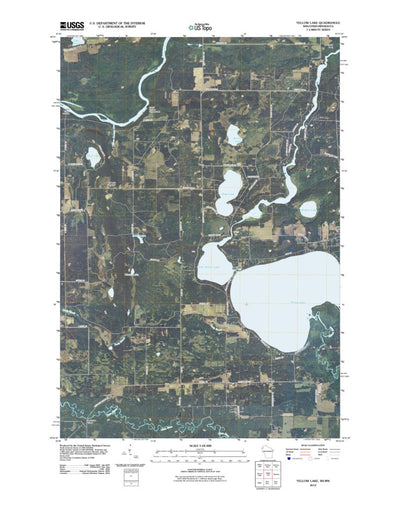 Yellow Lake, WI-MN (2010, 24000-Scale) Preview 1