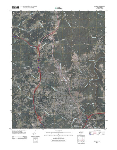 Beckley, WV (2011, 24000-Scale) Preview 1