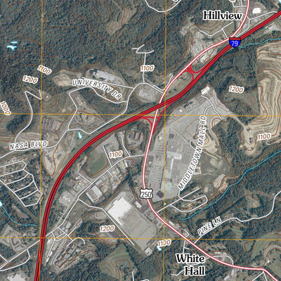 Fairmont West, WV (2011, 24000-Scale) Preview 2