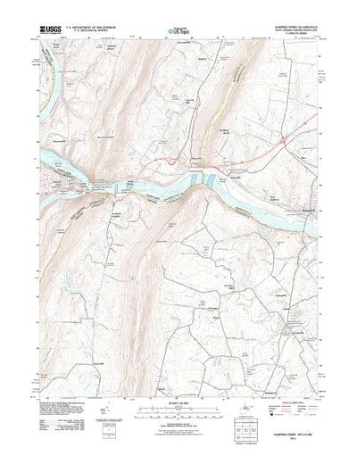 Harpers Ferry, WV-VA-MD (2011, 24000-Scale) Preview 1
