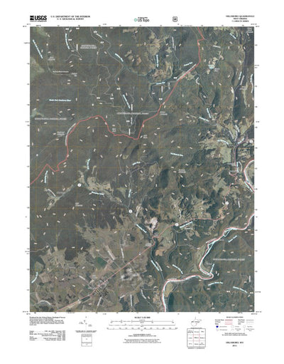Hillsboro, WV (2011, 24000-Scale) Preview 1