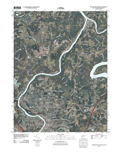 Morgantown North, WV-PA (2011, 24000-Scale) Preview 1