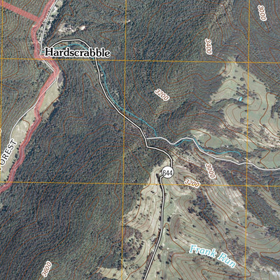 Snowy Mountain, WV-VA (2011, 24000-Scale) Preview 2