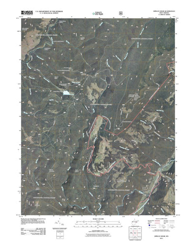 Spruce Knob, WV (2011, 24000-Scale) Preview 1