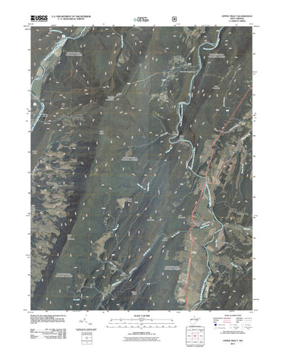 Upper Tract, WV (2011, 24000-Scale) Preview 1