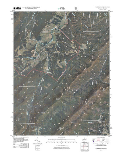 Wardensville, WV-VA (2011, 24000-Scale) Preview 1