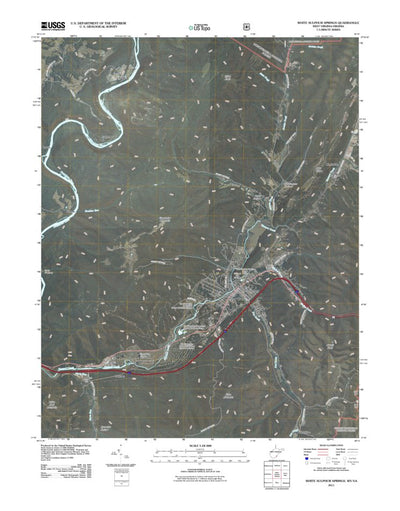 White Sulphur Springs, WV-VA (2011, 24000-Scale) Preview 1