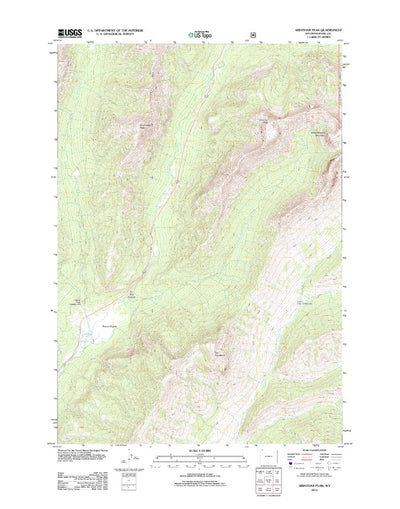 Abiathar Peak, WY (2012, 24000-Scale) Preview 1