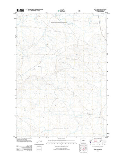 Alta Creek, WY (2012, 24000-Scale) Preview 1