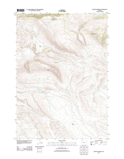 Antelope Ridge, WY (2012, 24000-Scale) Preview 1